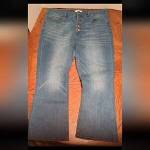 Loft Kick Crop Jeans Size 31/12
